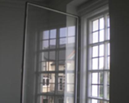 Hinged secondary glazing