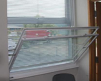 Deluxe vertical sliding secondary glazing